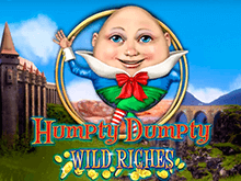 Бонусные раунды, Вайлды, Скаттеры в слоте Humpty Dumpty Wild Riches